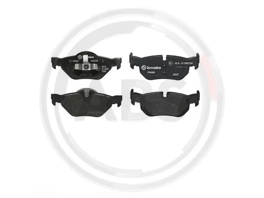 Brake Pad Set, disc brake (P06038)