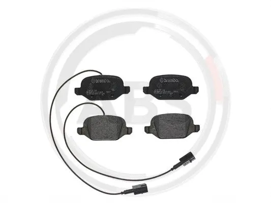 Brake Pad Set, disc brake (P23146)