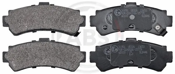 Brake Pad Set, disc brake (36956)