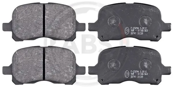 Brake Pad Set, disc brake (38741)