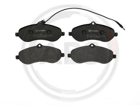 Brake Pad Set, disc brake (P61096)