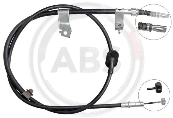 Cable Pull, parking brake (K17262)