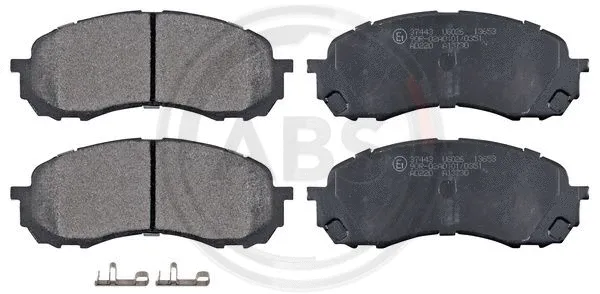 Brake Pad Set, disc brake (37443)