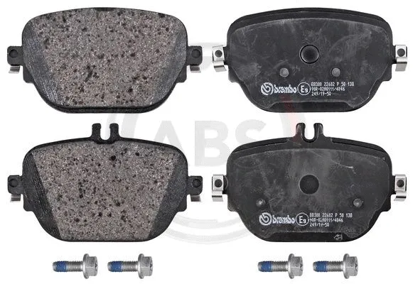 Brake Pad Set, disc brake (P50138)