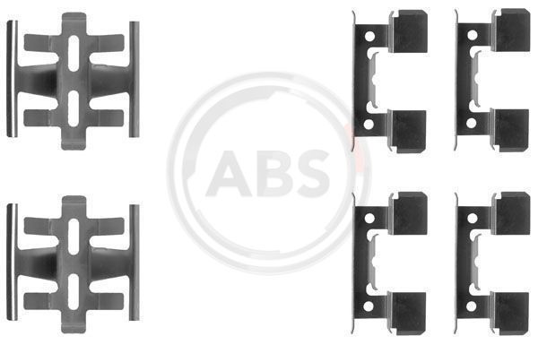 Accessory Kit, disc brake pad (1022Q)