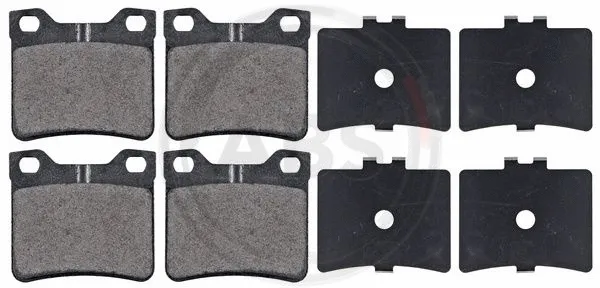 Brake Pad Set, disc brake (36975)