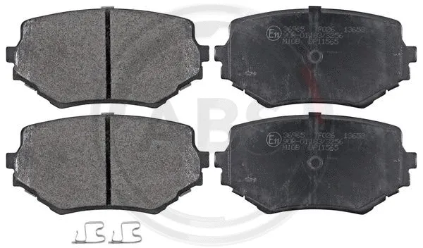Brake Pad Set, disc brake (36965)