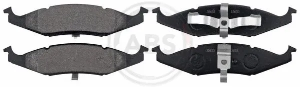 Brake Pad Set, disc brake (38633)