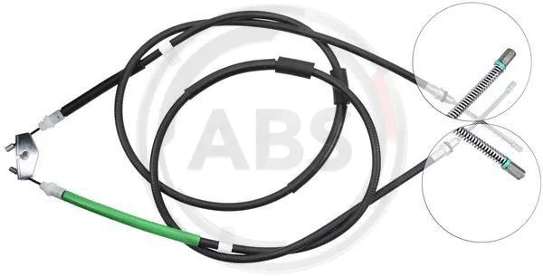 Cable Pull, parking brake (K12405)