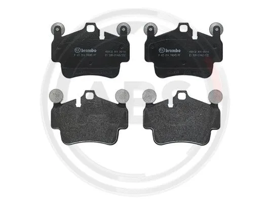 Brake Pad Set, disc brake (P65014)