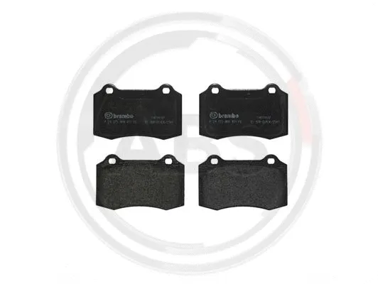 Brake Pad Set, disc brake (P24073)