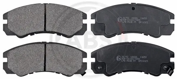 Brake Pad Set, disc brake (36793)