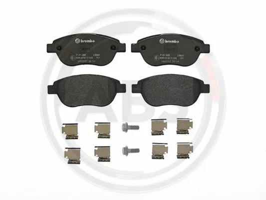 Brake Pad Set, disc brake (P61068)
