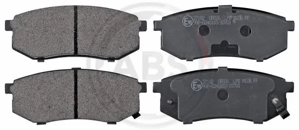 Brake Pad Set, disc brake (37182)