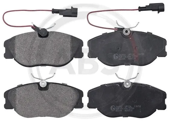 Brake Pad Set, disc brake (36800)