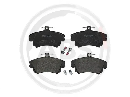 Brake Pad Set, disc brake (P54036)