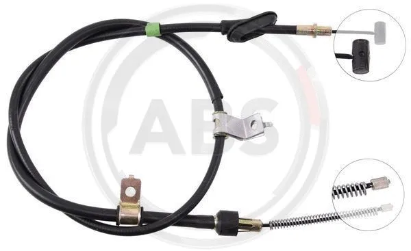 Cable Pull, parking brake (K15898)