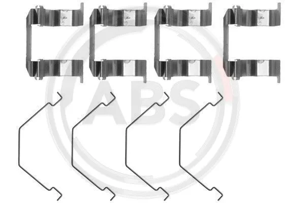 Accessory Kit, disc brake pad (1158Q)