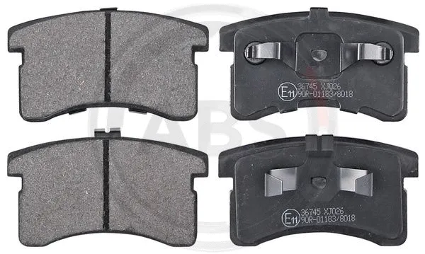 Brake Pad Set, disc brake (36745)