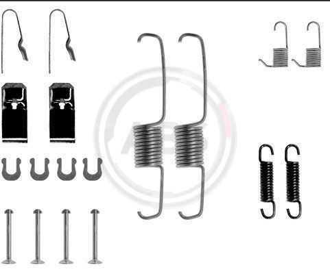 Accessory Kit, brake shoes (0534Q)