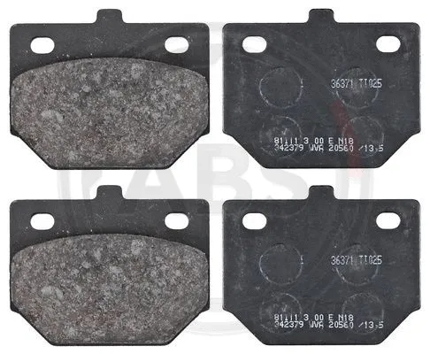Brake Pad Set, disc brake (36371)