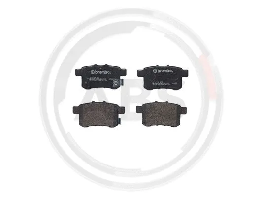 Brake Pad Set, disc brake (P28072)