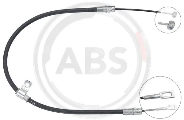 Cable Pull, parking brake (K19840)