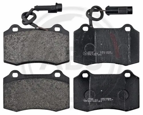 Brake Pad Set, disc brake (36946)