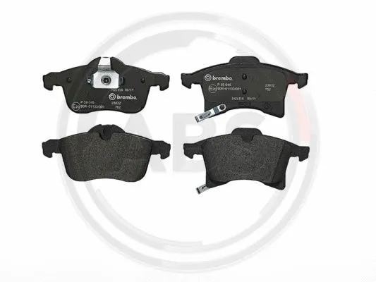 Brake Pad Set, disc brake (P59045)