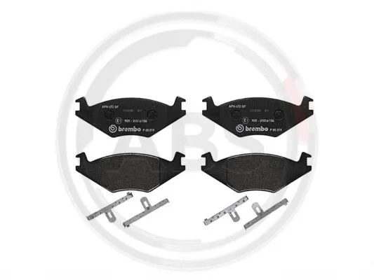 Brake Pad Set, disc brake (P85019)