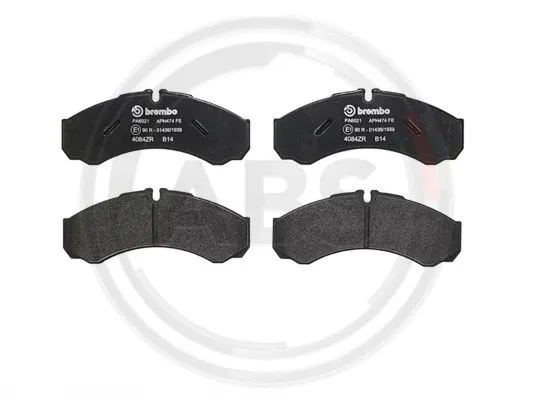 Brake Pad Set, disc brake (PA6021)