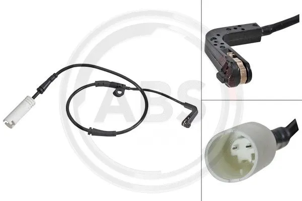 Warning Contact, brake pad wear (39636)