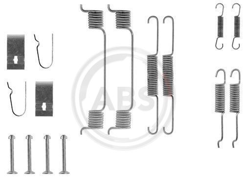 Accessory Kit, brake shoes (0605Q)