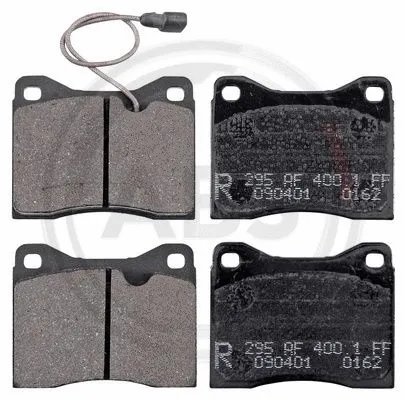 Brake Pad Set, disc brake (37075)