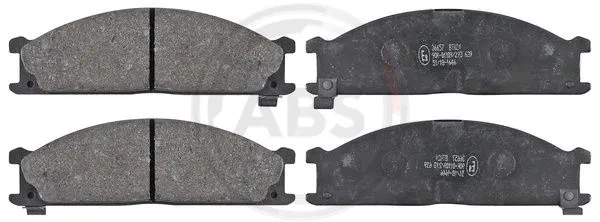 Brake Pad Set, disc brake (36657)