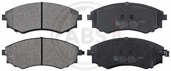 Brake Pad Set, disc brake (36717)