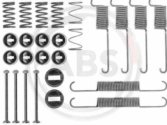 Accessory Kit, brake shoes (0715Q)