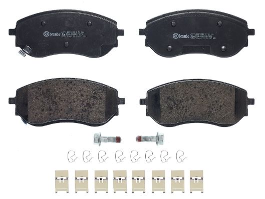 Brake Pad Set, disc brake (P50144)