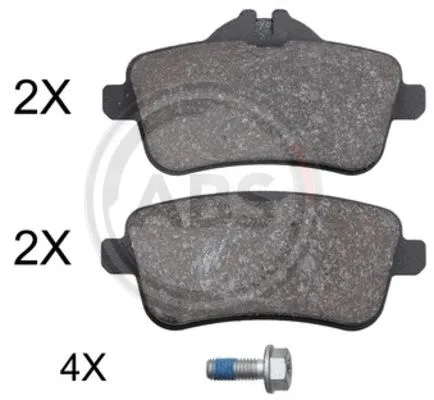 Brake Pad Set, disc brake (37941)