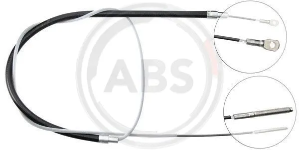 Cable Pull, parking brake (K10256)
