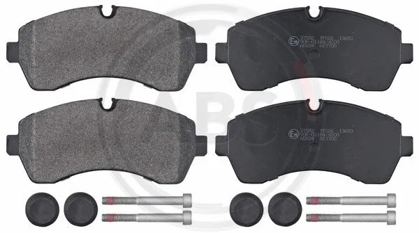 Brake Pad Set, disc brake (37552)