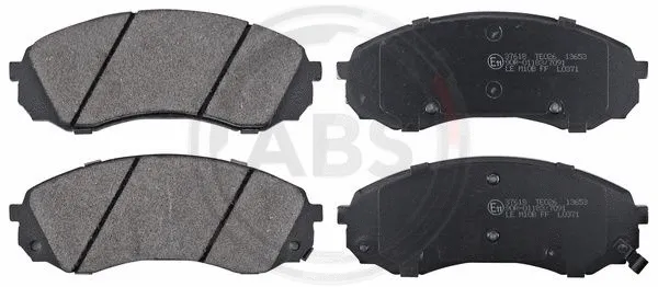 Brake Pad Set, disc brake (37618)