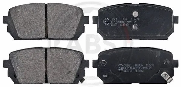 Brake Pad Set, disc brake (37621)