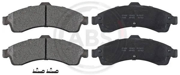 Brake Pad Set, disc brake (37626)