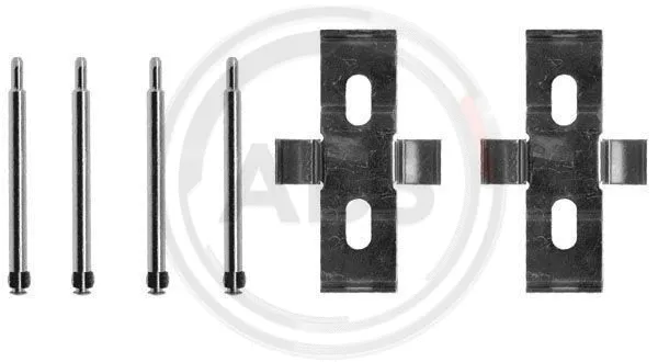 Accessory Kit, disc brake pad (1007Q)