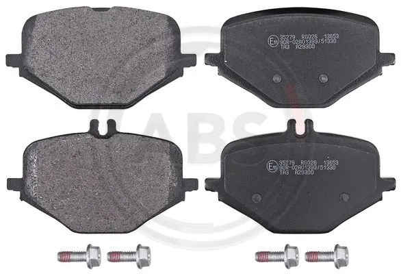 Brake Pad Set, disc brake (35279)