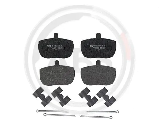 Brake Pad Set, disc brake (PA6001)