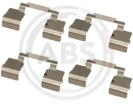 Accessory Kit, disc brake pad (1609Q)