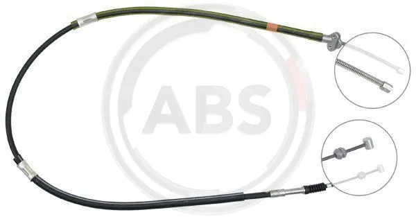 Cable Pull, parking brake (K16358)