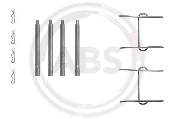Accessory Kit, disc brake pad (1149Q)